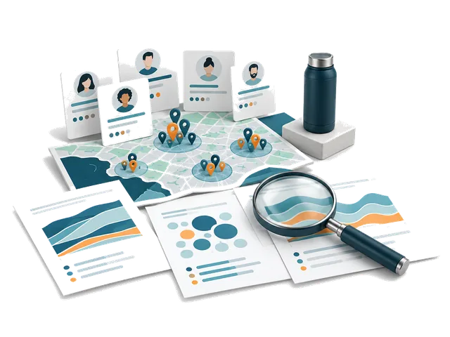 Buyer profiles, a product sample and demand evidence under review.